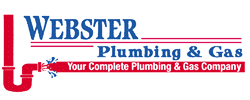 webster plumbing & gas, your complete plumbing and gas company logo